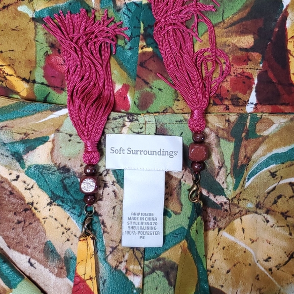 Soft Surroundings Halter Layered Dress - Picture 6 of 6